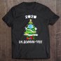 Tadostore 2020 Funny Quarantine Christmas Tree Ornament Mask Gift Men Tee Shirt