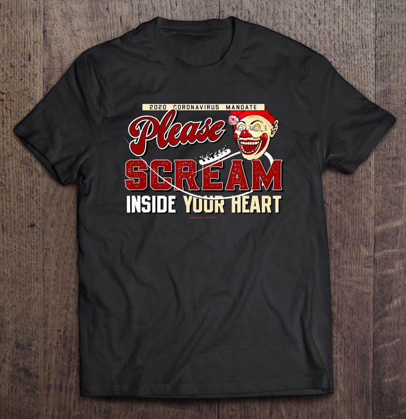 Tadostore Please Scream Inside Your Heart Japan Roller Coaster 2020 Ver2 Tee Shirt