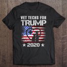 Tadostore Vet Techs For Trump 2020 Tshirt Vet Techs Lover Gifts Tee Shirt