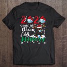 Tadostore 2020 You'll Go Down In History Christmas Dachshund Wear Mask Tee Shirt