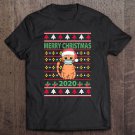Tadostore Funny Cat Wearing Merry Christmas 2020 Xmas Day 2020 Ver2 Tee Shirt