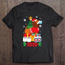 Tadostore Dachshund Face Mask Funny Christmas Pajama For Family Tee Shirt