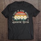 Tadostore Vintage 20 Years Being Awesome December 2000 Quarantine Tee Shirt