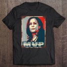 Tadostore Womens Vintage Old Rusty Tin Design - Mvp Kamala Harris Tee Shirt