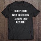 Tadostore Womens Joe Biden Hope Over Fear Facts Over Fiction Vote 2020 Ver2 Tee Shirt