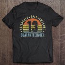 Tadostore Epic Legend Awesome Quaranteenager 13Th Birthday Quarantine Tee Shirt