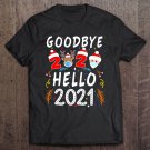 Tadostore New Years 2021 Goodbye 2020 Hello 2021 Pajamas For Family Tee Shirt