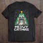 Tadostore Meowy Catmas Christmas Tree Cats Mask Xmas Quarantine Gift Tee Shirt