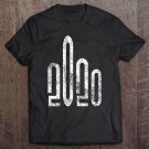 Tadostore Womens 2020 Fuck You Middle Finger Very Bad Year Tee Shirt