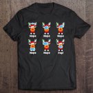 Tadostore Christmas 2020 Reindeer Wearing Mask Wrong Funny Pjs Tee Shirt