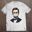 Tadostore Usa Abraham Lincoln W Mask Social Distancing Raglan Baseball Tee Tee Shirt