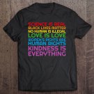 Tadostore Lgbtq Black Lives Matter Science Human Rights Tee Shirt