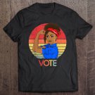 Tadostore Vintage Vote 2020 Election Black Girl Afro Women Voting Tee Shirt