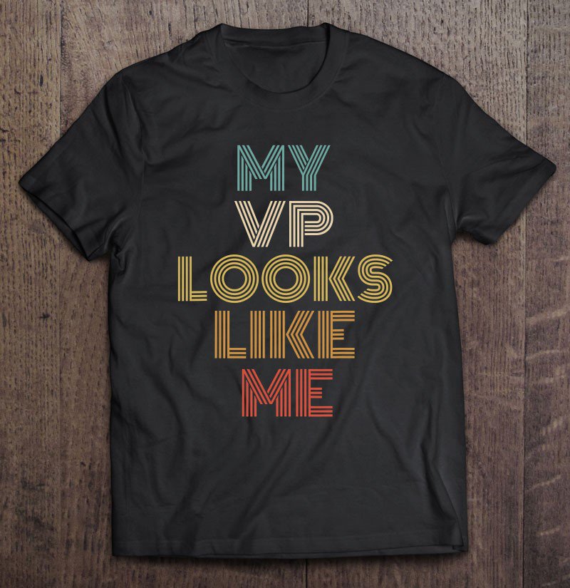 Tadostore Dark Heather Grey My Vp Looks Like Me Tee Shirt