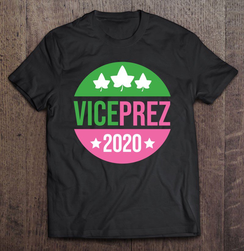 Tadostore Harris Aka Sorority Pretty Pink Green Vice Prez Vote 2020 Ver2 Tee Shirt