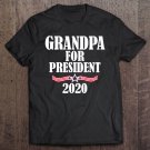 Tadostore Grandpa For President 2020 Funny Personalized Tee Shirt