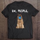 Tadostore Belgian Tervuren Ew People Dog Wearing Face Mask Tee Shirt