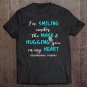 Tadostore I'm Smiling Under The Mask Occupational Therapy Funny Tee Shirt