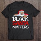 Tadostore Christmas Black Lives Matter Santa African American Design Tee Shirt