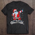 Tadostore Merry Christmask 2020 Santa With Face Mask And Toilet Paper Tee Shirt