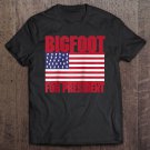 Tadostore Bigfoot For President Usa Raglan Baseball Tee Shirt