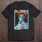 Tadostore Sphynx Cat Wearing Facemask And Hand Sanitizer Ew People Raglan Baseball Tee Shirt