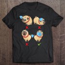 Tadostore Pug Wear Face Mask Right Social Distance Funny Dog Lover Tee Shirt