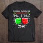 Tadostore Our First Quarantine Christmas As Mr Mrs 2020 Mask Couple Tee Shirt