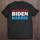 Tadostore Womens Catholics For Biden Harris 2020 V-Neck Tee Shirt