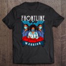 Tadostore Frontline Warrior Proud Hero Black Nurse Superhero 2020 Gift Tee Shirt