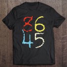 Tadostore 86 45 Anti Trump Sarcastic Vintage Retro President 2020 Ver2 Tee Shirt