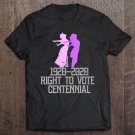 Tadostore Womens Womens 19Th Amendment Anniversary 100 Years Suffragette Tee Shirt