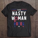 Tadostore Womens This Nasty Woman Votes 2020 V-Neck Tee Shirt