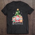 Tadostore Santa Elf Reindeer Wearing Mask Quarantine Christmas 2020 Ver2 Tee Shirt