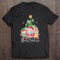 Tadostore Santa Elf Reindeer Wearing Mask Quarantine Christmas 2020 Ver2 Tee Shirt