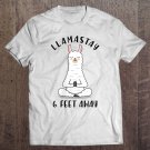 Tadostore Womens Llamastay 6 Feet Away Funny Llama Social Distancing Tee Shirt