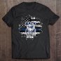 Tadostore Trump 2020 Back The Blue Cop Thin Blue Line Flag Sunflower Premium Tee Shirt