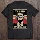 Tadostore Donald Trump 2020 Election Maga Vintage Style Novelty Tee Shirt