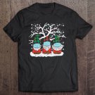 Tadostore 3 Gnomes In Mask Plaid Hat Christmas Quarantine Pajama Gift Tee Shirt