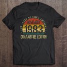 Tadostore November 1983 Quarantine Edition 37Th Birthday 37 Years Old Tee Shirt