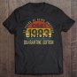 Tadostore November 1983 Quarantine Edition 37Th Birthday 37 Years Old Tee Shirt