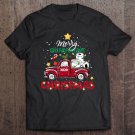Tadostore Merry Quarantine Christmas 2020 Red Truck Xmas Lights Gifts Tee Shirt