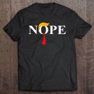 Tadostore Nope Red Tie Trump Wig Funny Anti-Trump Gift Tee Shirt