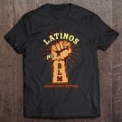 Tadostore Latinos For Black Lives Matter Protest Tee Shirt
