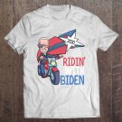 Tadostore Joe Biden Kids Women Men Ridin With Biden Shirt 2020 Ver2 Tee Shirt