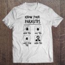 Tadostore Know Your Parasites Trump Shirt Tee Shirt