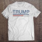 Tadostore Vintage Retro Style Stripes Trump 2024 Premium Tee Shirt