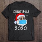 Tadostore Santa Wearing Mask Funny Quarantine Christmas 2020 Gift Idea Tee Shirt