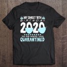 Tadostore Womens Sweet 18 In Quarantine Shirt - 18Th Birthday Quarantine Gift Tee Shirt