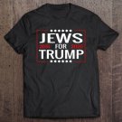 Tadostore Womens Jews For Trump 2020 Hebrew Sign-Jewish Israel Tee Shirt